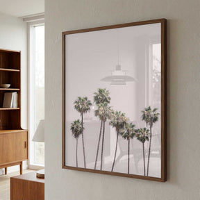 Blush Palms Poster
