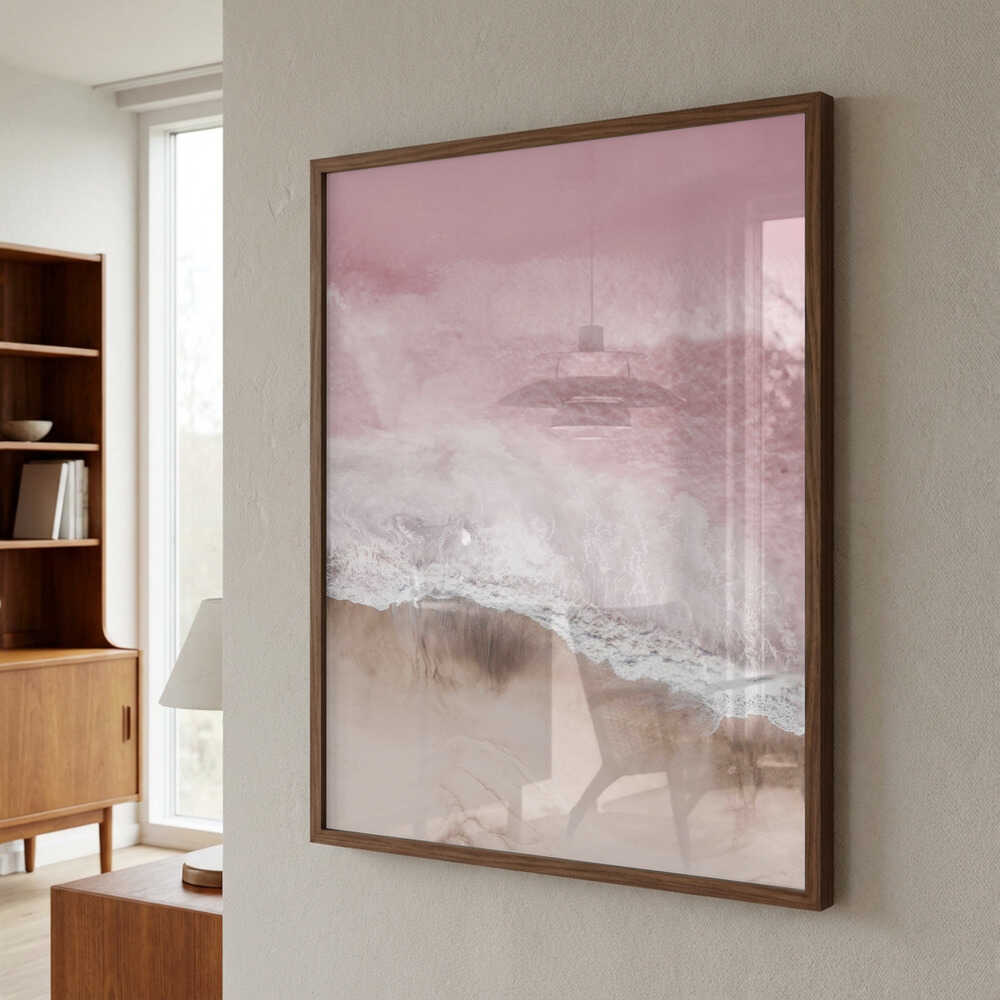 Pink Sea Poster