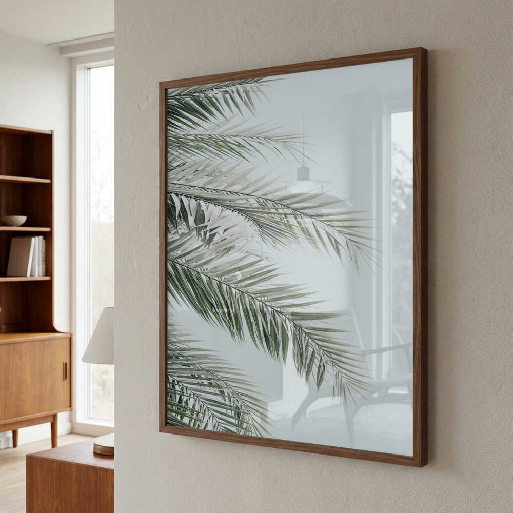 Blue Palms Poster