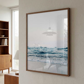 Abstract Waves Poster