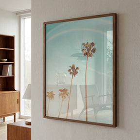 Sunny Cali Palm Tree Poster