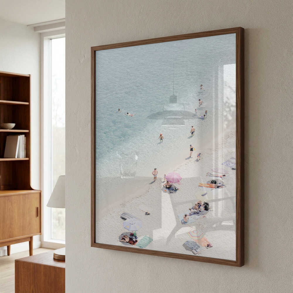 Aerial beach view 2 Poster