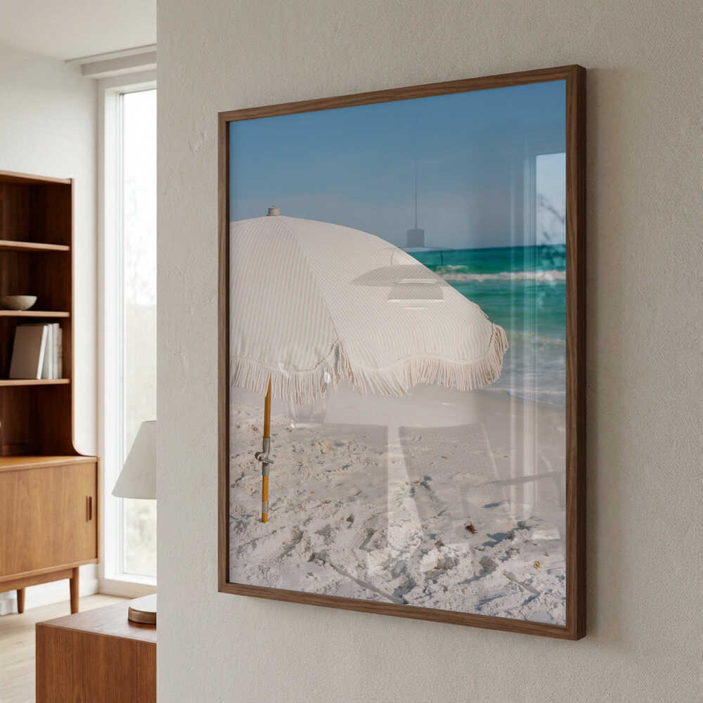 Beach Umbrella Poster