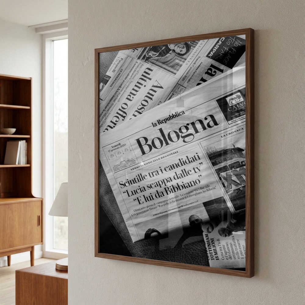 The Bologna Papers | Italy travel Poster