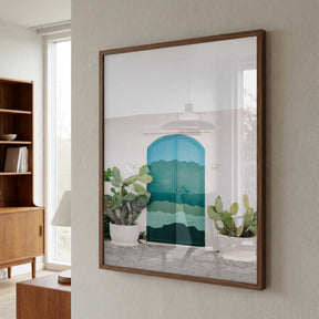 The Ostuni Door Poster