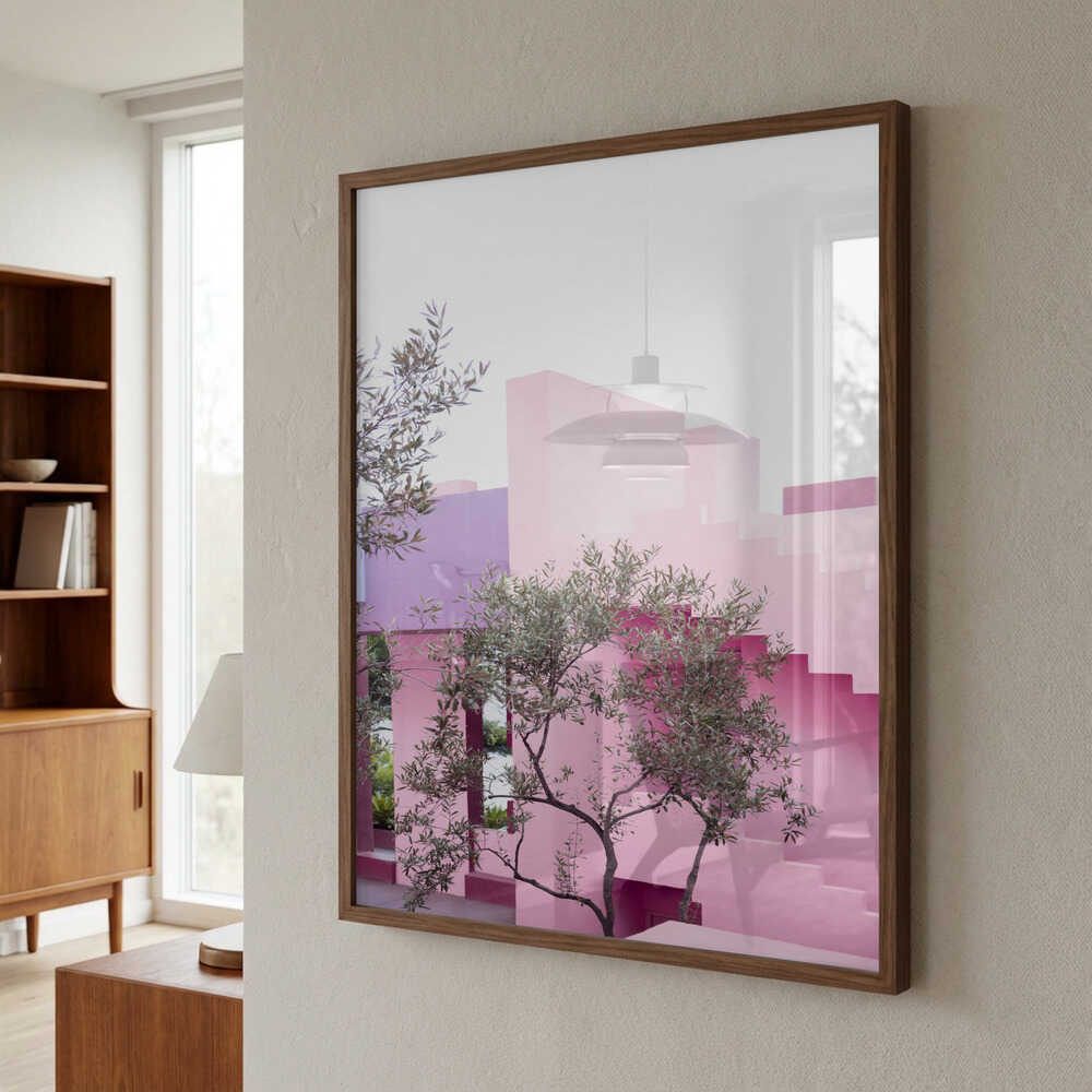 La Muralla Garden Poster