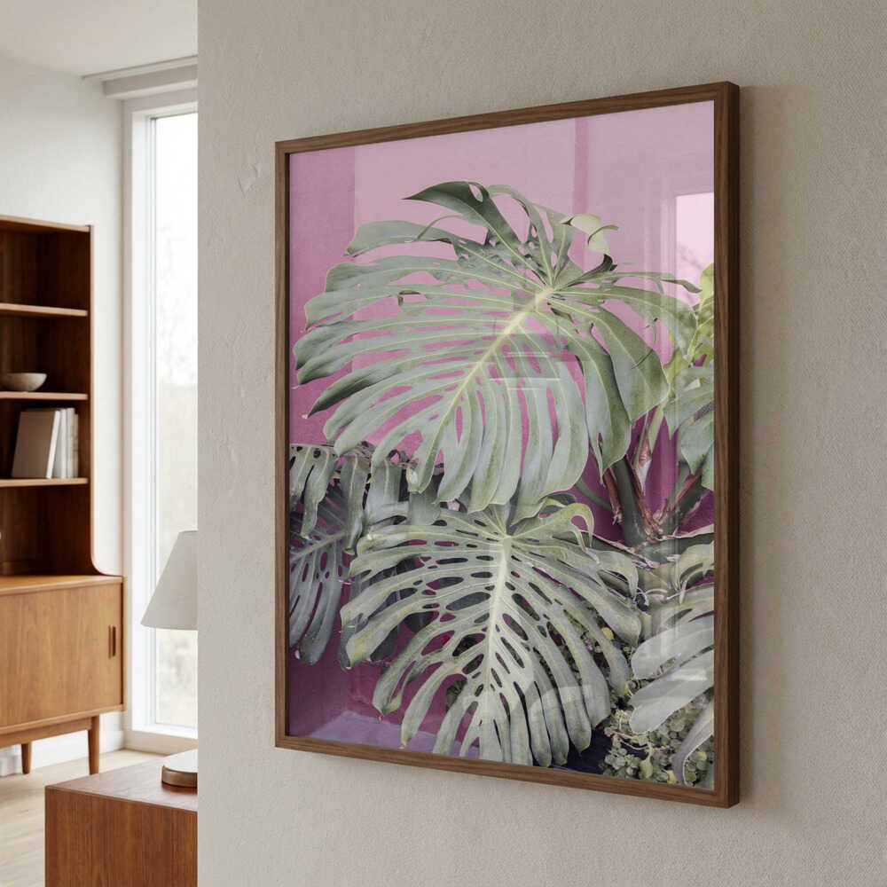 Monstera leaf La Muralla Poster