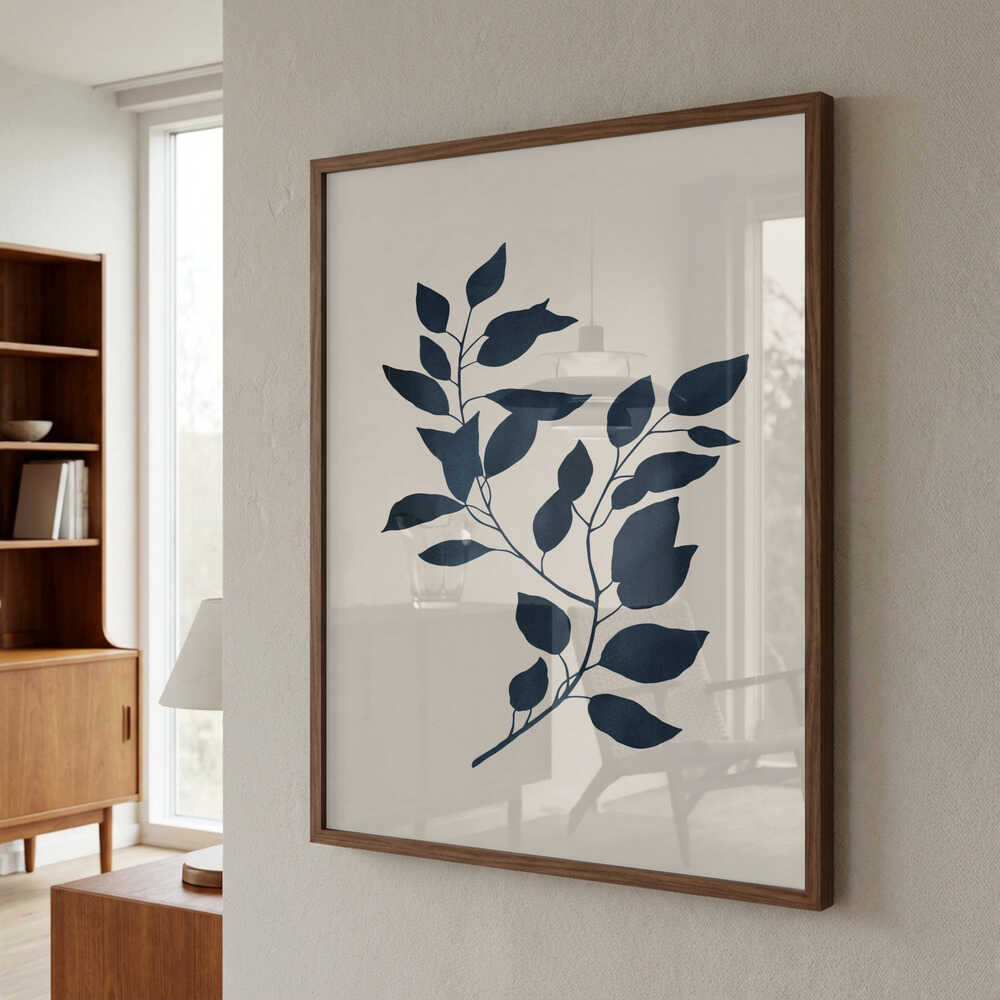 Botanical Silhouette 2 Poster