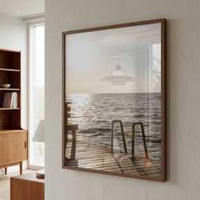 Summer Morning Swim Poster