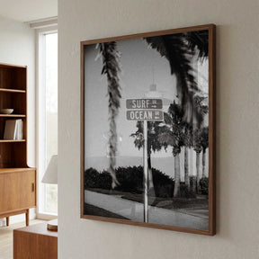 Surf Drive + Ocean Drive Poster