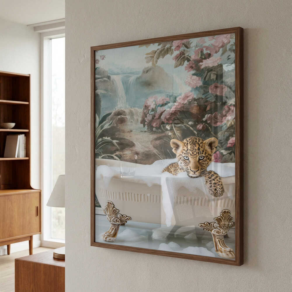 Leopard’s Spa Retreat Poster