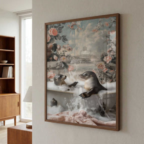 Seal Bath Bliss Poster