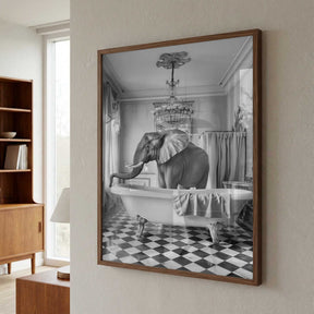 A Bathroom Occupied Poster