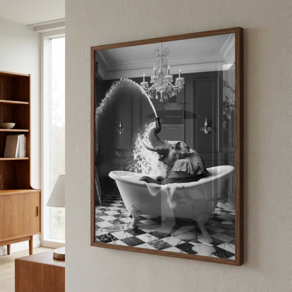 Splish Splash Safari Poster