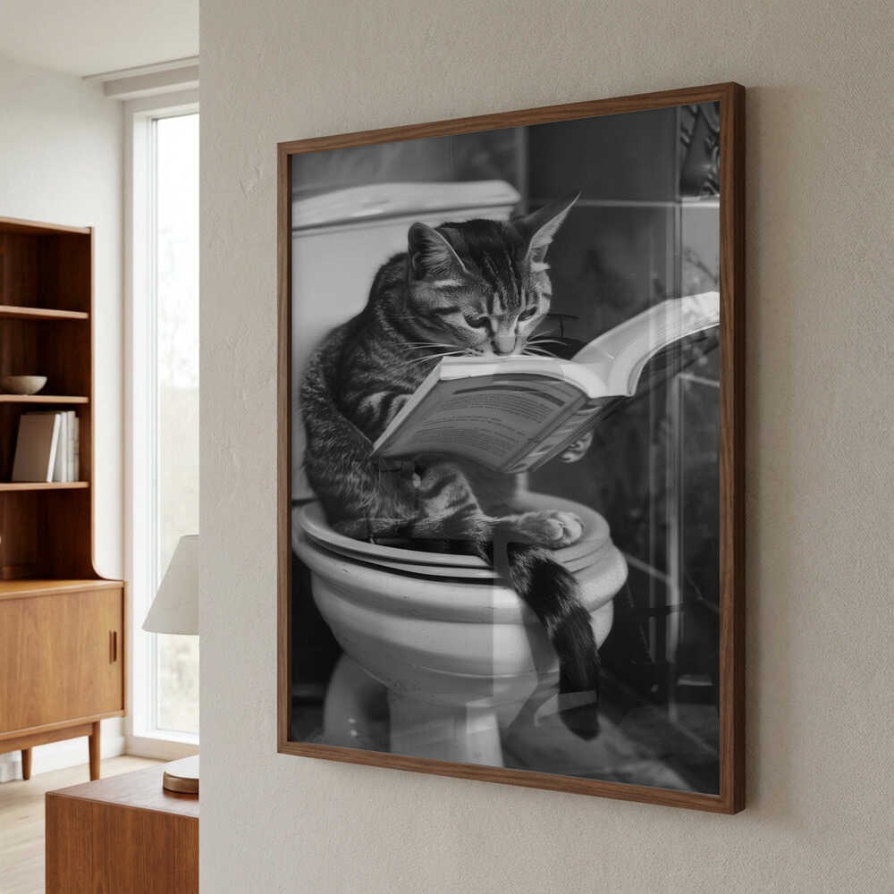 Literary Litter Box Poster