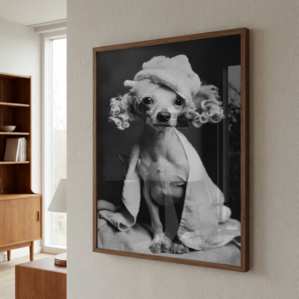 Spa Day Pooch Poster