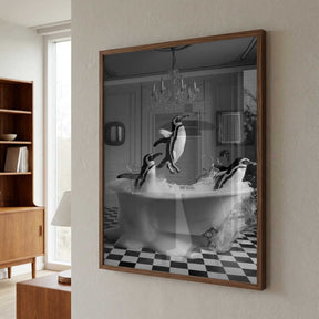 Penguin Party Poster