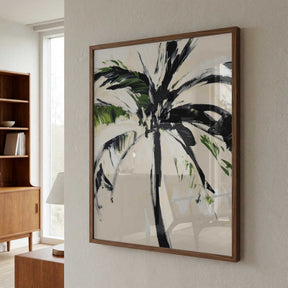 Abstract Palm Tree Poster