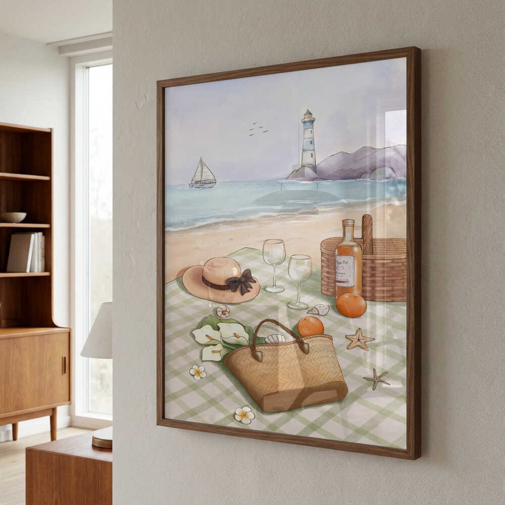 Holiday Beach Vibe Poster