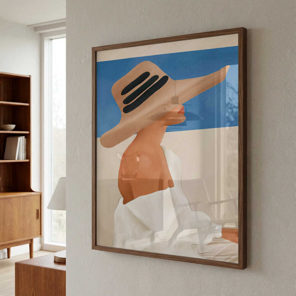 Serene Sunshade Poster