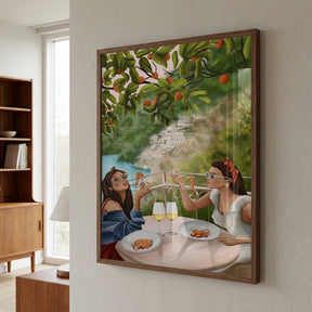 Tasting the Amalfi Breeze Poster