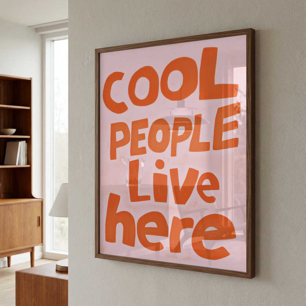 Cool People Poster