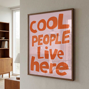 Cool People Poster