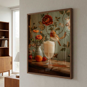 Strawberry Smoothie Serenade Poster