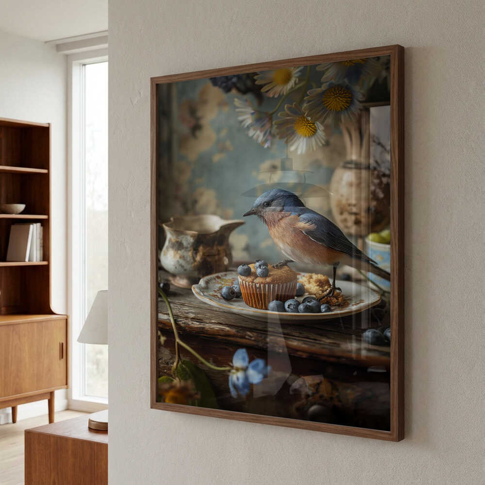 Blueberry Bliss Poster