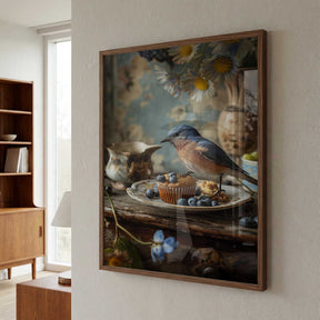 Blueberry Bliss Poster