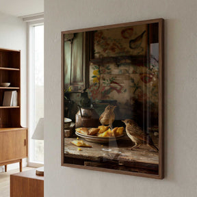 Golden Crumb Delight Poster