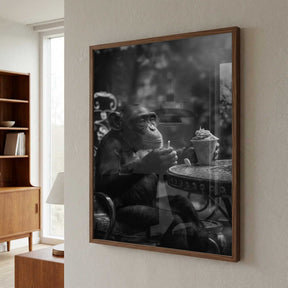 Chimp’s Ice Cream Break Poster