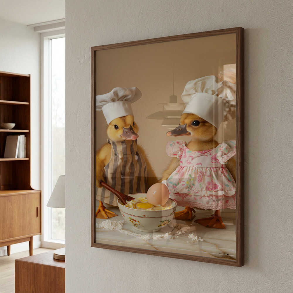 Dress Up Ducks Poster