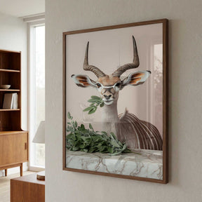Kudu Herbivore Bliss Poster