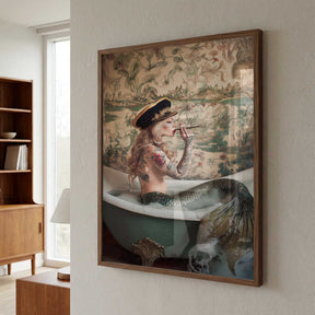 Velvet Smoke Siren Poster