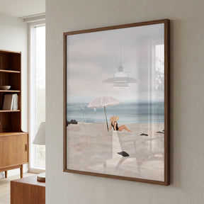 Beach Morning II Poster