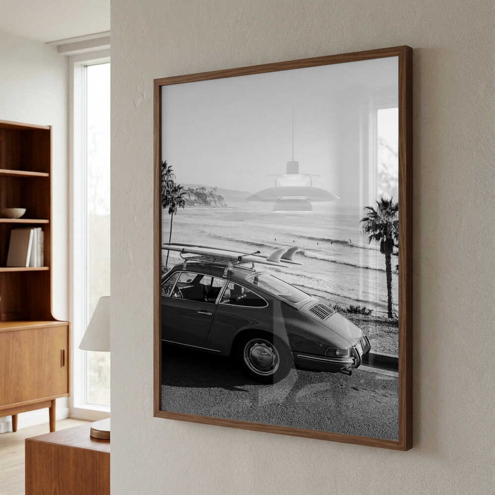 Posh Surfer Poster