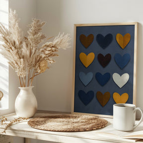 So Many Hearts Poster - Corkframes.com