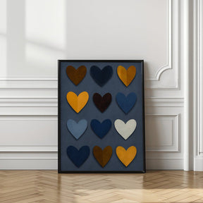 So Many Hearts Poster - Corkframes.com