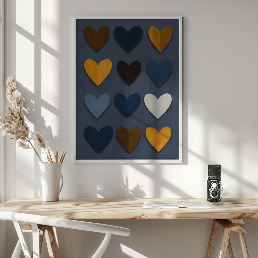 So Many Hearts Poster - Corkframes.com