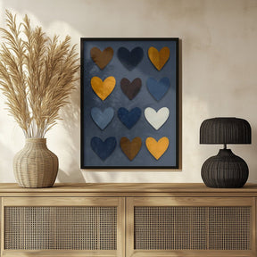 So Many Hearts Poster - Corkframes.com