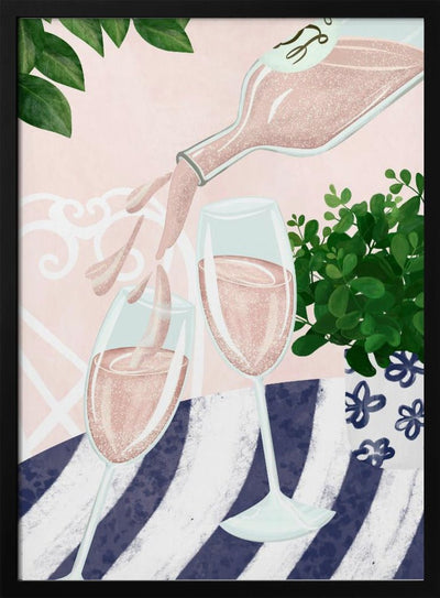 Sparkling Rosé Poster