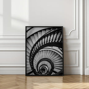 Spiral Stairs Poster - Corkframes.com