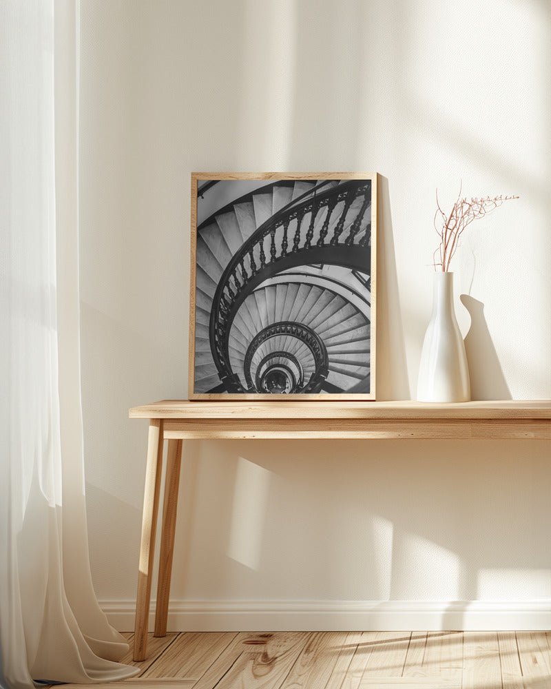 Spiral Stairs Poster - Corkframes.com