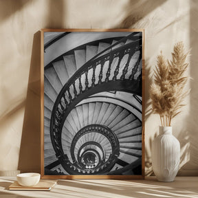 Spiral Stairs Poster - Corkframes.com