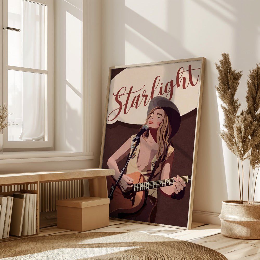 Starlight Country Girl Poster - Corkframes.com