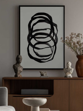 Abstract Lines II Poster