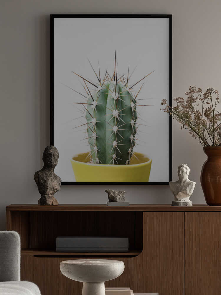Spikey Cactus Poster