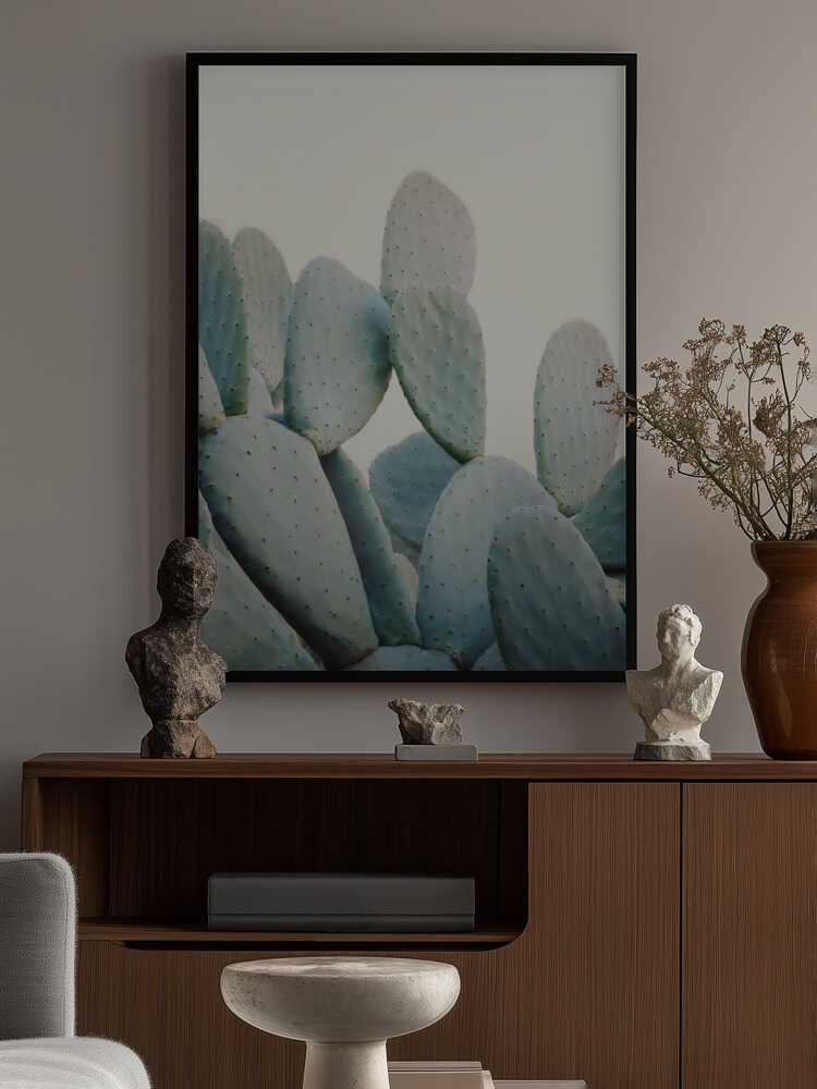 Pastel Cacti Poster