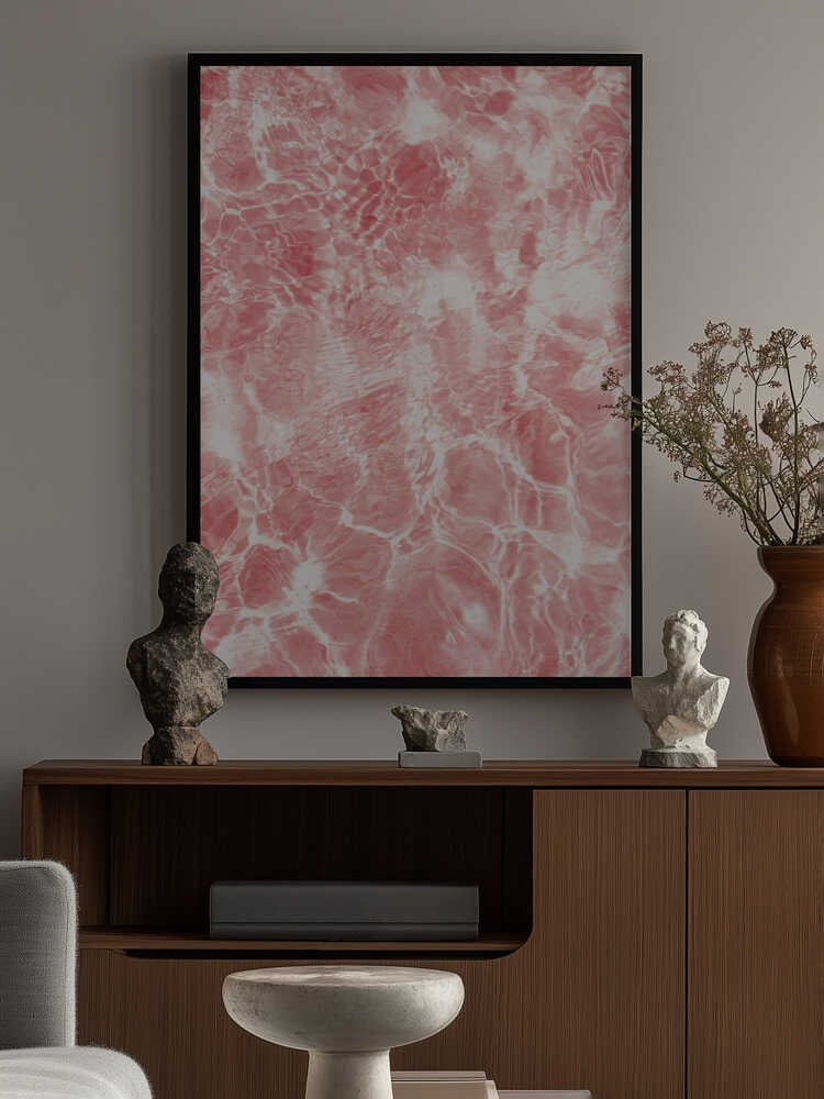 Pink Water Poster